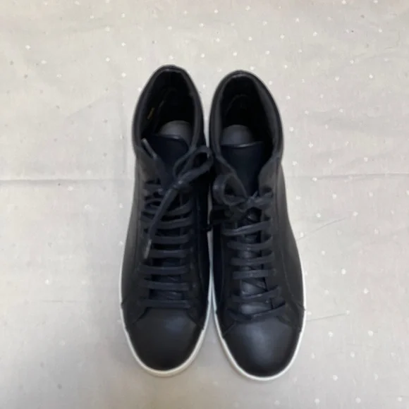 FREDA SALVADOR Sal Women's Lace Up High Top Leather Sneakers Black Size 8 NWOT - Picture 4 of 8